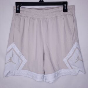Jordan Shorts Womens Medium Desert Sand Diamond